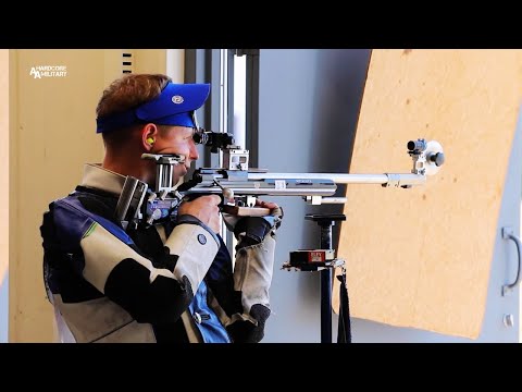 GOLD MEDALIST Sgt. Ivan Roe at Men's 50m Smallbore Olympic Trials