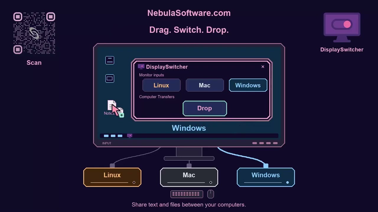DisplaySwitcher video preview