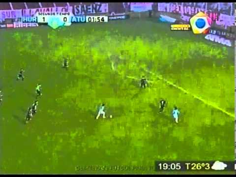 Atlético encontró el gol sobre el final y empató ante Huracán 1 a 1