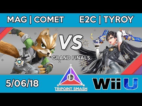 Tripoint Smash 10 - Grand Finals - MAG | Comet (Fox) Vs. E2C | Tyroy (Bayonetta)