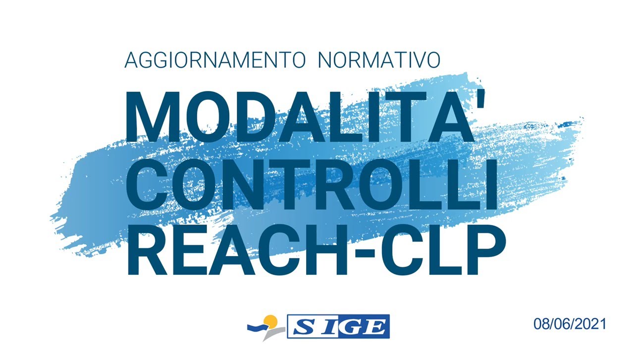 Modalità controlli REACH-CLP