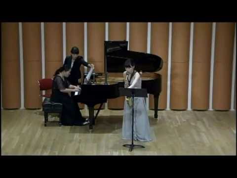 W. Albright / 1 mov. from Sonata for alto saxophone and piano Op.21