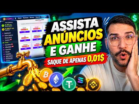 GANHE DOLAR ASSISTINDO ANÚNCIOS NESSA FAUCET | COINLI