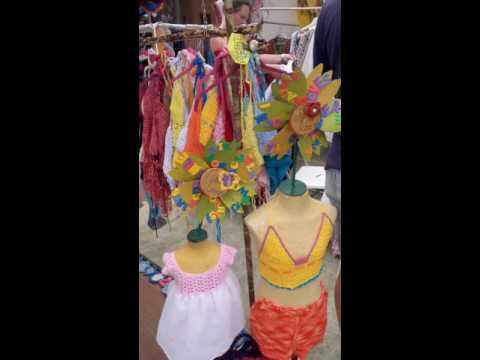 Selling Miss Crochet Ibiza @Es Canar market