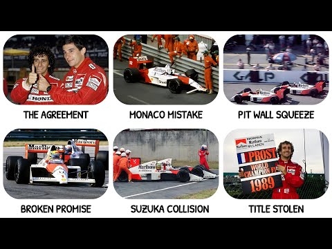 Senna vs Prost PART1: The Crash That Rigged a Formula One Championship
