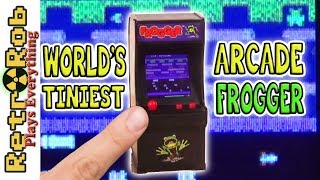 World's Smallest Tiny Arcade Frogger Unboxing, Gameplay and Impressions (Corrected)