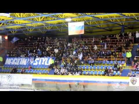 Atmosféra na zápase MHC Martin vs. HC Košice 1:2 po predĺžení  22.11. 2015