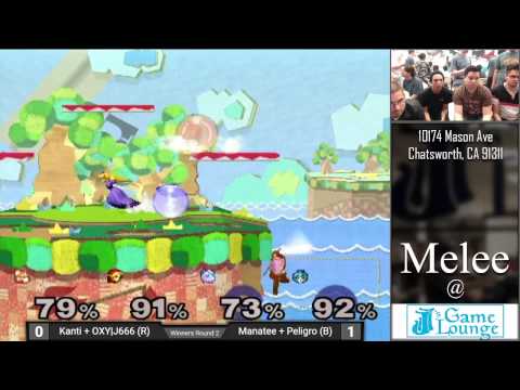 Melee at JJ's #19 - Kanti + OXY|J666 vs. Manatee + Peligro - Winners Round 2