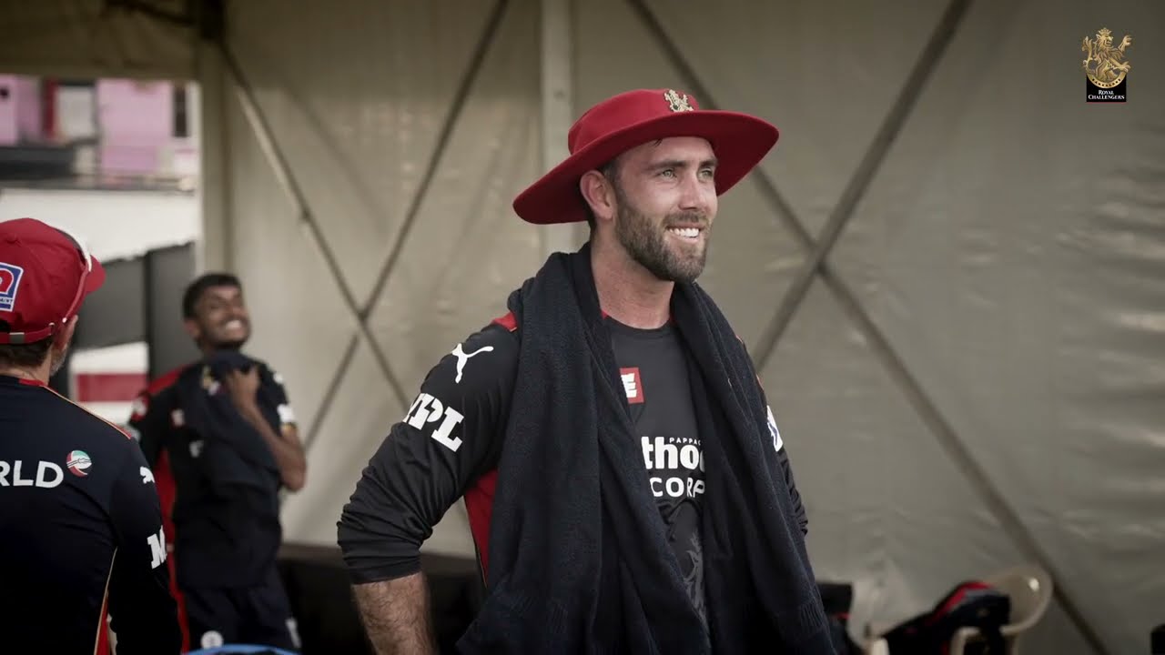 Glenn Maxwell’s first RCB training session | RCB Bold Diaires
