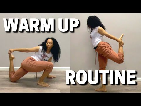 10 MINUTE DANCE WARM UP ROUTINE | Stretch & Warm Up for Pole Dancing | Janay Way