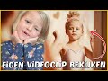 LUCiLLA ZiET VOOR HET EERST HAAR EiGEN ViDEOCLiP ? ( haar reactie) | Bellinga Vlog #1907
