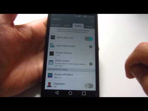 How to Increase Screen Timeout on LG G3 (Android)