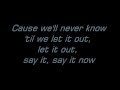 The Afters- Say it now 