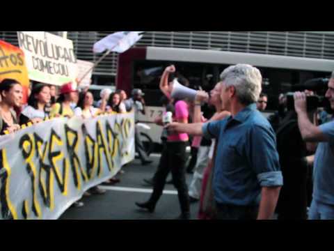 Epic Globo FAIL na Marcha da Liberdade - Profissão Repórter