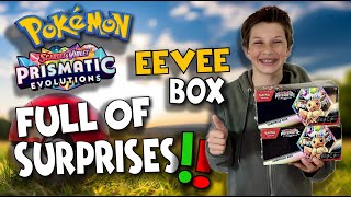 These Eevee Surprise Boxes were a WILD RIDE and full of SURPRISES!