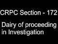 CRPC Section - 172