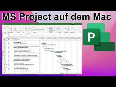 MS Project auf einem Mac installieren (für Intel & M1/M2 Chips)