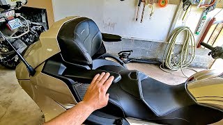 BRP Armrests Install!! • For All Spyder RT Models! | TheSmoaks Vlog_980