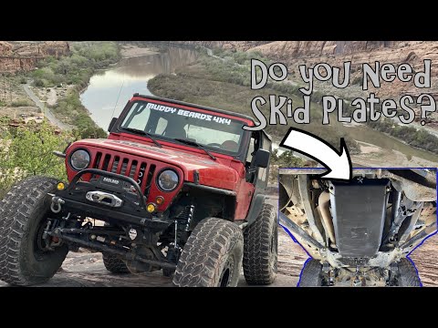 Jeep Wrangler Skid plate and Armor, do you need them?