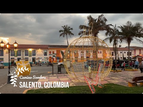 4K Walking Tour of Salento, Colombia 🇨🇴 (With Music 🎧)