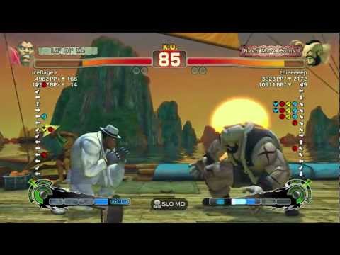 ice0age r (Balrog) vs Zhi (Zangief) AE2012 Ranked Match *720p HD*