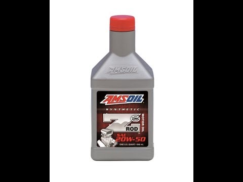 AMSOIL ZRT ZRF Z-Rod 10W-30 & 20W-50 Synthetic Motor Oils - High Zinc Formula