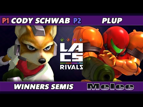LACS Rivals TOP 8 - Cody Schwab (Fox) Vs. Plup (Samus) Smash Melee - SSBM