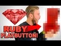 THE RUBY PLAYBUTTON / YouTube 50 Mil Sub Reward Unbox THE RUBY PLAYBUTTON / YouTube 50 Mil Sub Reward Unbox