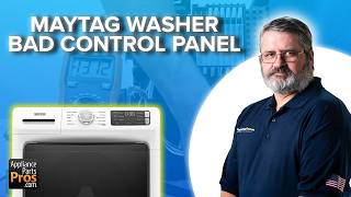 Maytag Front Load Washer Dead? Test These 2 Parts First