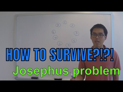 How to survive playing this game: Josephus problem