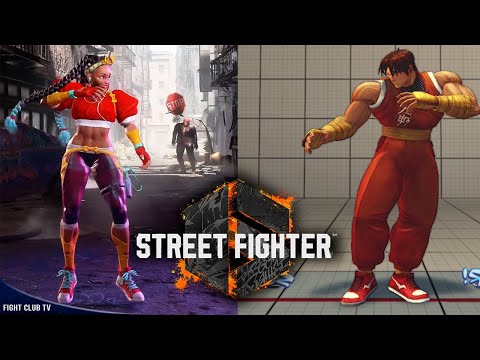 Street Fighter 6 • KIMBERLY Gameplay Comparison (Guy SF4)