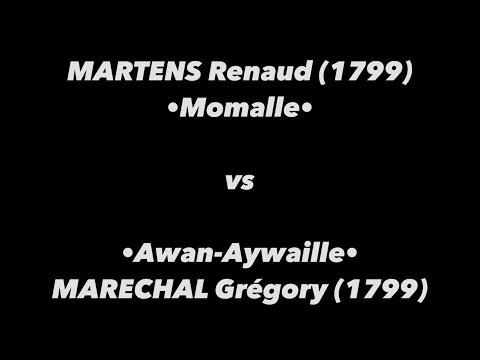 Tennis de Table ·Tournoi SELONCOURT· 1/4 finale tableau 1899 - MARTENS Renaud vs MARECHAL Grégory