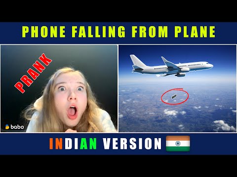 PHONE FALLING FROM PLANE PRANK - INDIAN VERSION | SIBINISM | BABO THE NEW VERSION OF OMEGLE