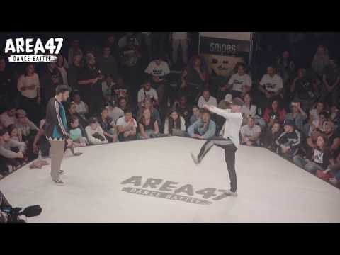 AREA DANCE BATTLE 2017 - POPPING SEMIFINAL 2 / NELSON VS AREJAY
