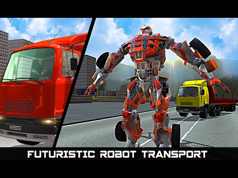 Car Robot Transport Truck gameplay