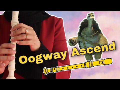 Oogway Ascends - Recorder Cover - Kung Fu Panda - عزف كونغ فو باندا على الريكوردر مع النوتة