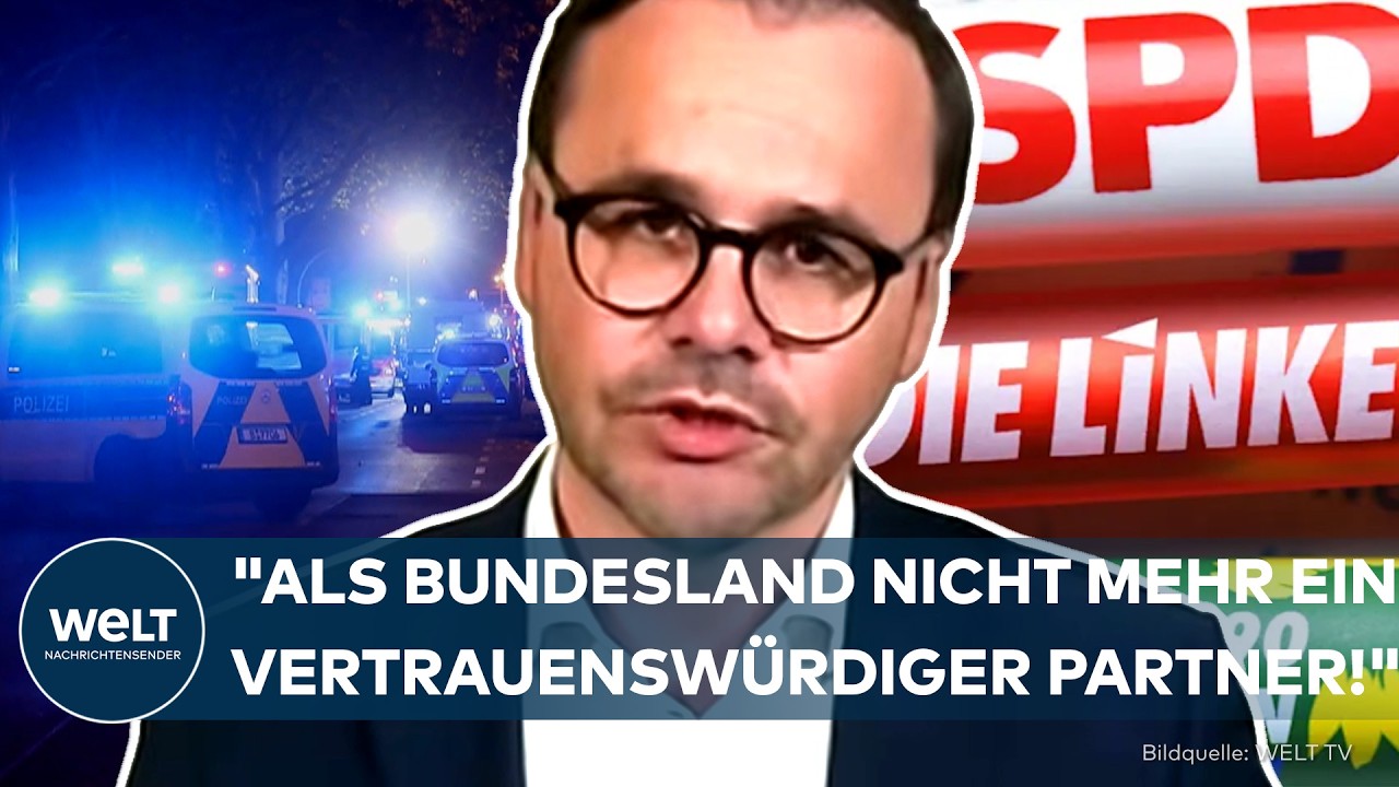 BRANDENBURG MACHT DRUCK: "Alles Warnsignale!" Innenminister warnt vor Linksbündnis in Berlin!