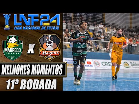 Melhores Momentos Marreco X Magnus | 11ª Rodada | LNF 2024 (15/06/2024)