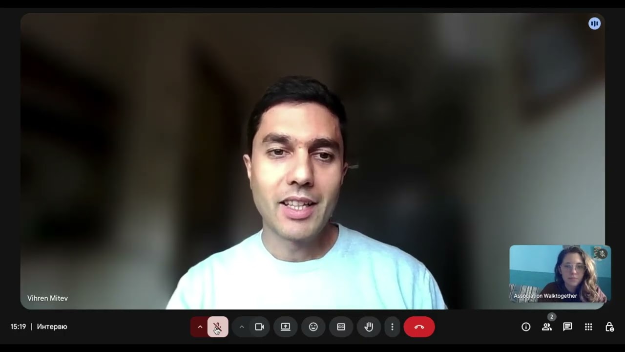 GreenYOU(th) programme HUB interview with Vihren Mitev