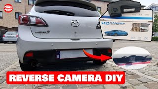 How To Install Reverse Camera On Mazda 3