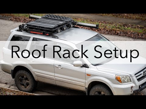 Smittybilt Defender Roof Rack Setup (2003-2008 Honda Pilot)