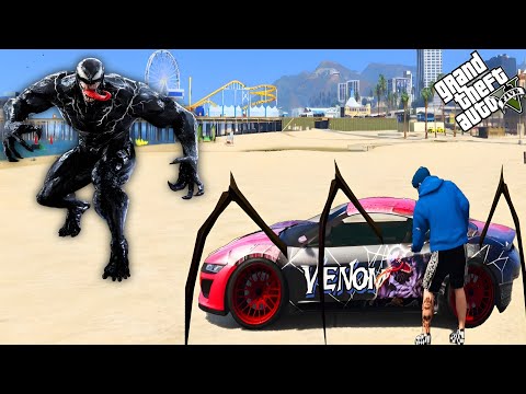 STEALING VENOM'S SUPERCAR - CRAZY GTA 5 MYANMAR MODS!