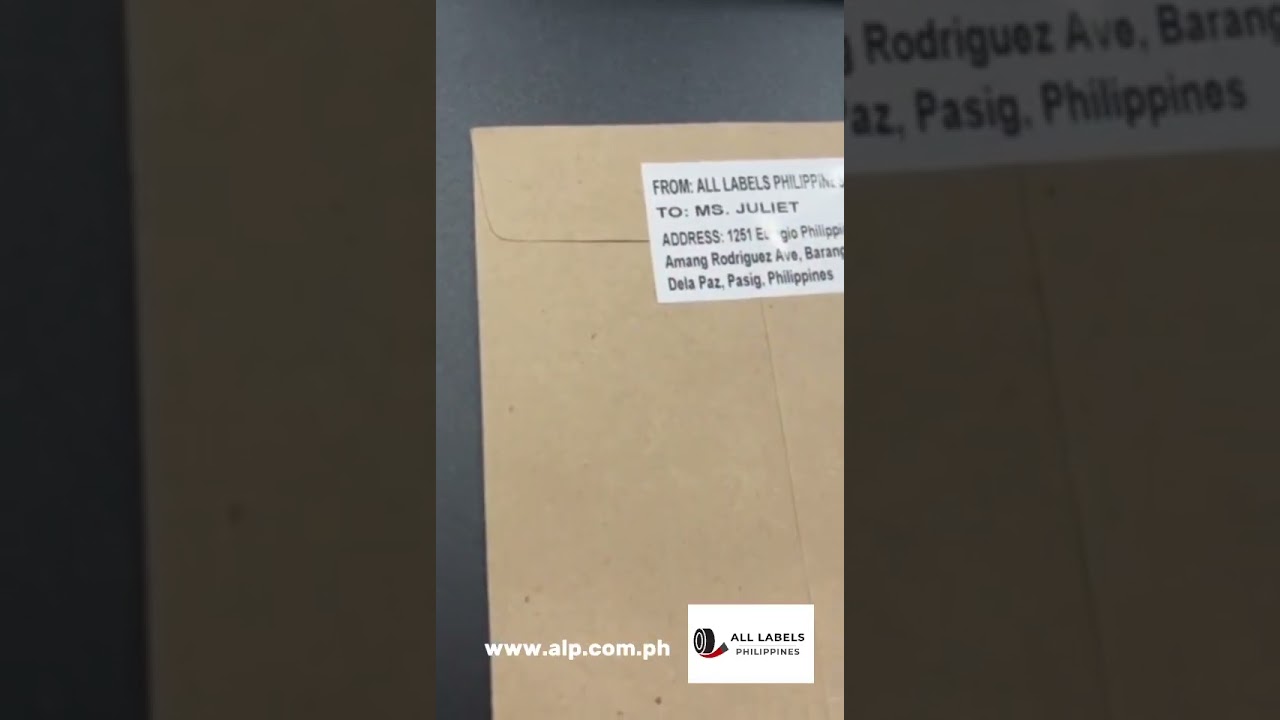 Satin Label Stickers