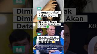 Download lagu DOES P.JKW DARE TO ACCEPT BG RISMON'S CHALLENGE? mp3