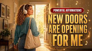New Doors Are Opening for Me ✨ Morning Affirmations for Opportunity | Afrobeat