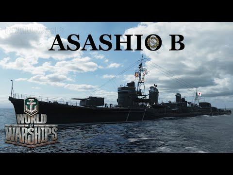 World of Warships - Asashio B Gunboat?