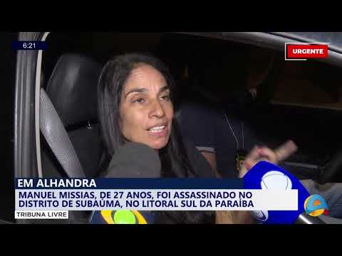 Tribuna Livre - Homem é morto no Litoral Sul da Paraíba
