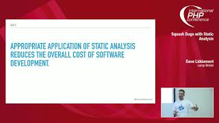 Squash Bugs with Static Analysis | Dave Liddament | IPC 2018