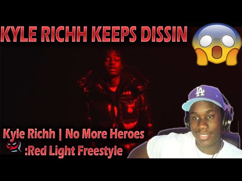 KYLE RICHH KEEPS DISSIN 😱 WaviJus Reacts To -  Kyle Richh | No More Heroes: Red Light Freestyle