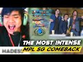 WTF! HADESS and TEAM FLASH DID THE MOST INTENSE COMEBACK  IN MPL SG